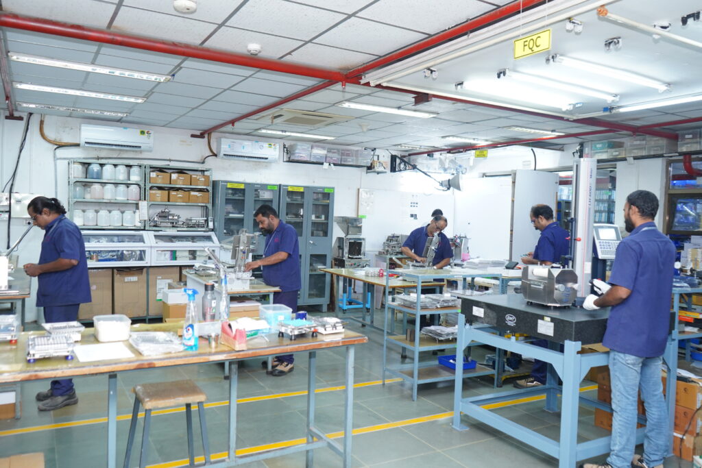 Quality Control and Assurance zone